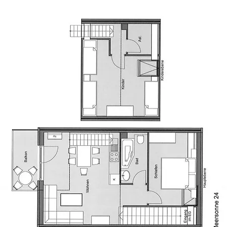 Meersonne34 - Familienwohnung Fur 5 Pers Apartment